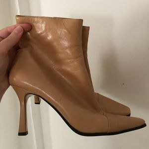 NINE WEST | Nude booties